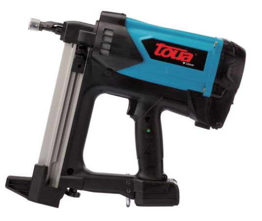 אקדח מסמרי ברזל ובטון toua נטען ומופעל באמצעות גז