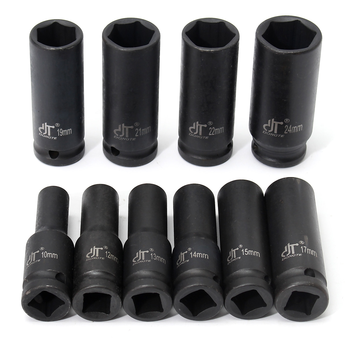 סט 10 בוקסות מטריות עמוקות דרייב 1/2&quot; Cobra Auto Products 10-24mm set