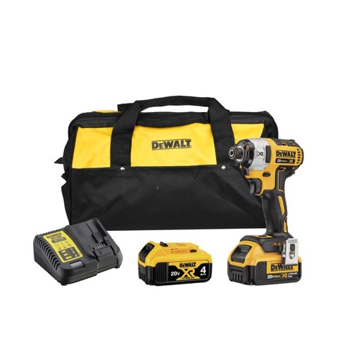 סט מברגת אימפקט דיוולט Dewalt DCF887M2 20V