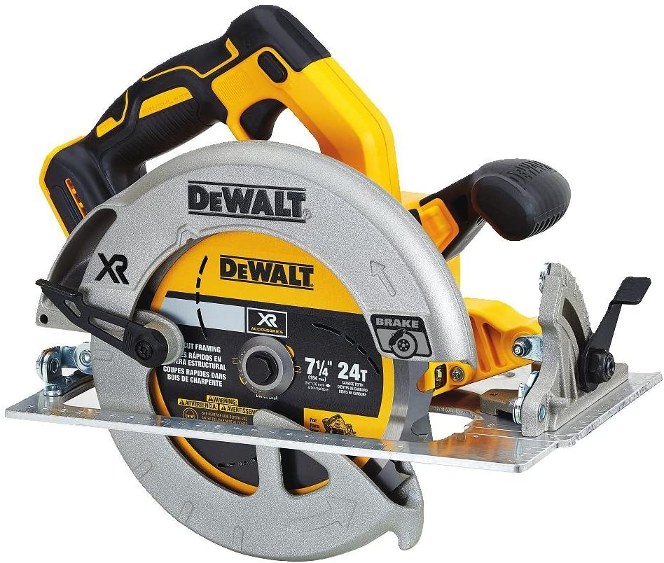 מסור עגול 184 ממ דיוולט נייד DeWalt DCS570B 20V