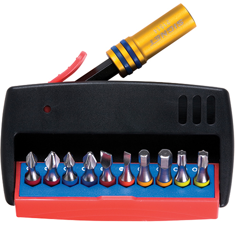 סט ביטים עם מוביל 11 חלקים Signet Torsion