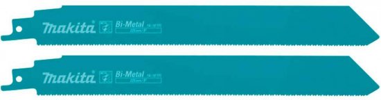 מארז 2 להבי חיתוך מתכת למסור חרב Makita 2Pcs Recipro 18TPI D-51627