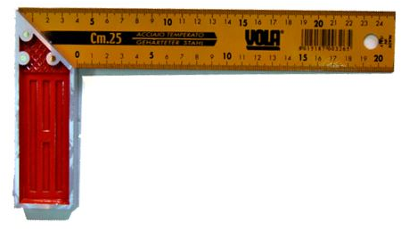 סרגל זוויתן 250 מ''מ Vola