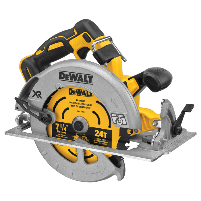 מסור עגול נייד ¼7 דיוולט DeWalt DCS574B 20V Power Detect