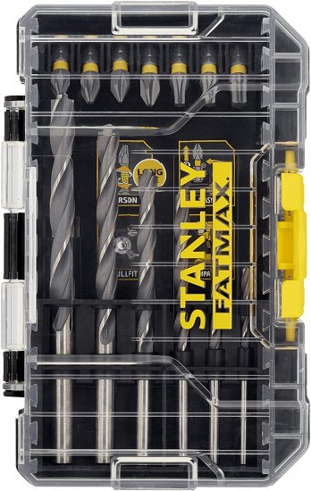 סט 19 מקדחים וביטים Stanley Fatmax STA88554-XJ