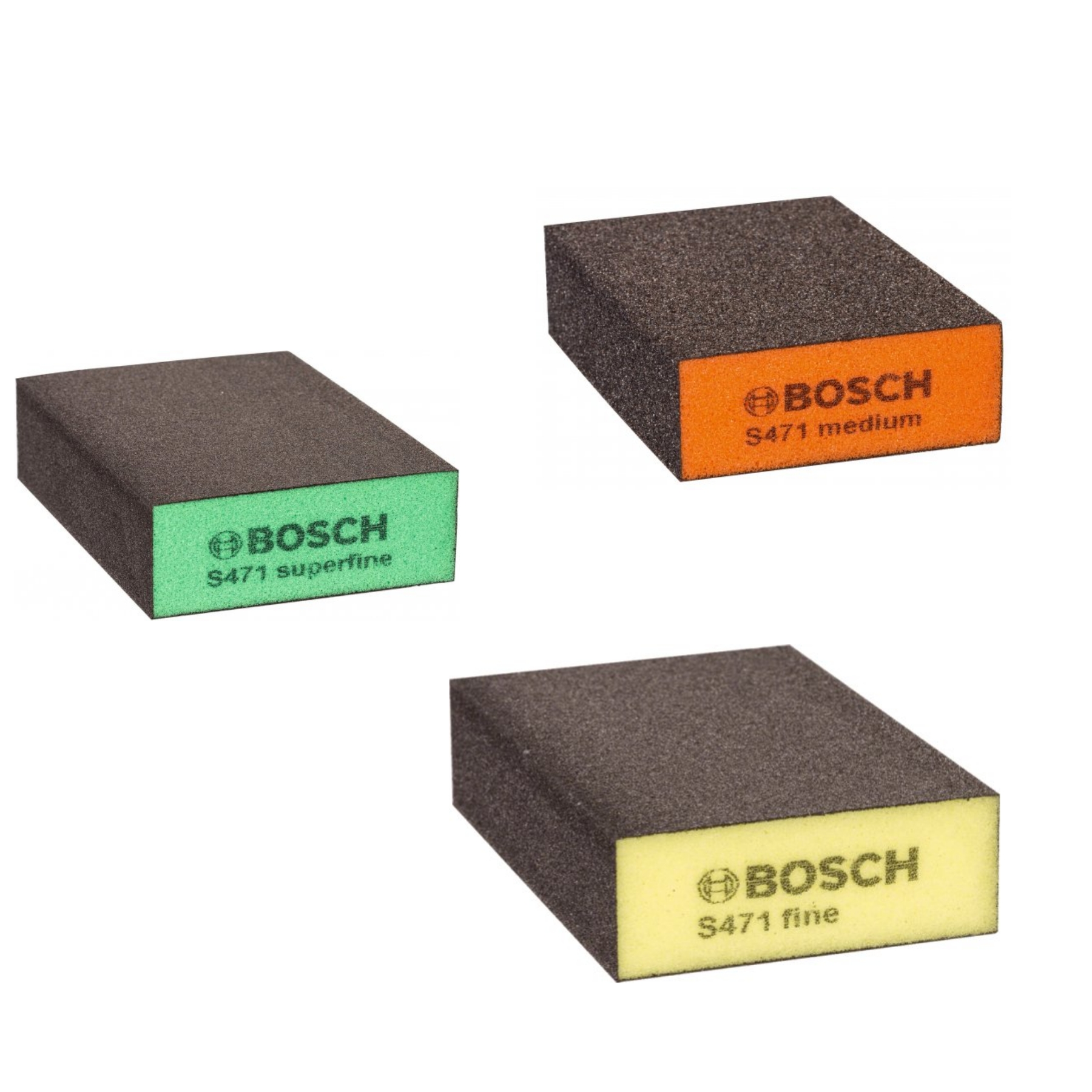 מארז 50 ספוגי לטש 4 צדדים לליטוש עץ Bosch