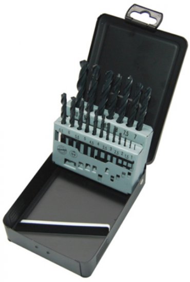 סט 19 מקדחי Milwaukee HSS-R Din 338 דגם 4932352468