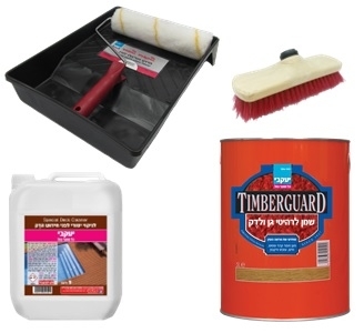 בנדל שמן דק + דק קלינר + אביזרים לשימון דק מבית יעקבי