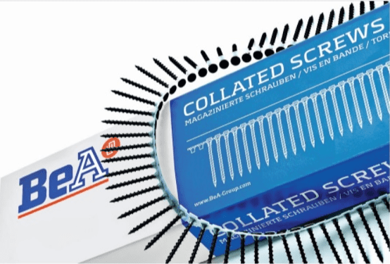 1000 ברגי גבס בשרשרת למברגת גבס 25 מ”מ