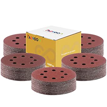 חבילת 100 ניירות ליטוש מעורבת – 5 סוגים (20 יחידות מכל גרעין) Faoyoon