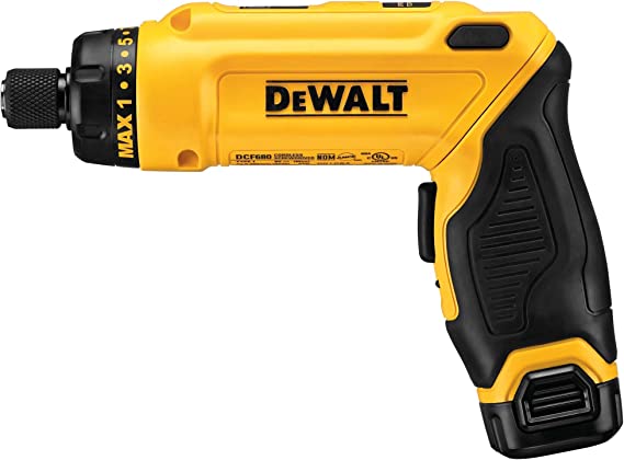 סט מברגה ג'יירוסקופית דיוולט DEWALT 8V MAX DCF680N2