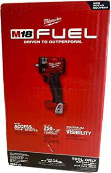 מפתח רטיטה קומפקטי מילווקי פיול Milwaukee FUEL 2854-20 3/8 inch