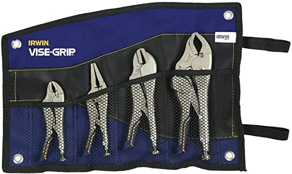 סט 4 פליירים פטנט אירווין IRWIN VISE-GRIP (IRHT82592)