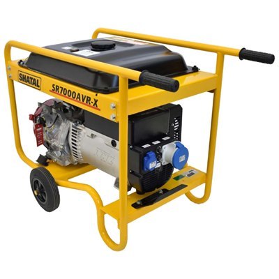 גנרטור בנזין עם מייצב מבית שטל SR7000AVR-X SHATAL ומנוע הונדה