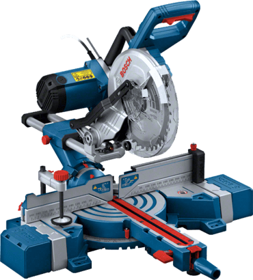 מסור גרונג פנדל קומפקטי + לייזר בוש מקצועי 254 מ״מ Bosch Professional GCM254D