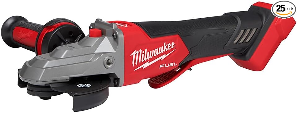 משחזת זווית אף צר מילווקי נטענת Milwaukee M18 FUEL 18V 5 in. 2886-20