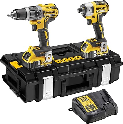 סט מברגות דיוולט DEWALT DCK266P2 XR Brushless 18V