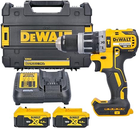 סט מקדחה רוטטת דיוולט DEWALT DCD796P2-GB DCD796P2 18V XR