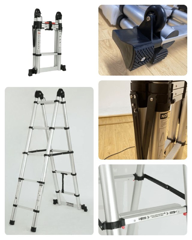 סולם אולטרה פרימיום כפול 5.0 מטר TELESCOPIC Ultra Premium