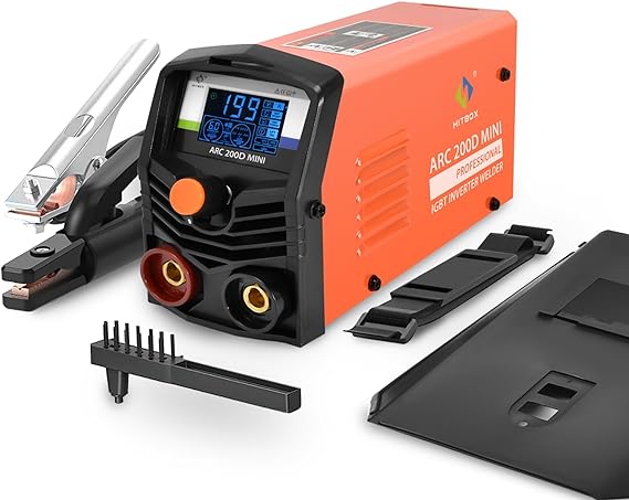 מיני רתכת אינוורטר אלקטרונית היטבוקס HITBOX ARC200D 200A