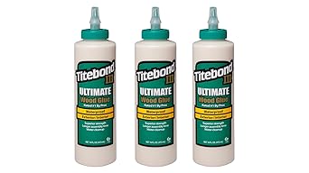 3 יחידות דבק טייטבונד III בנפח 480 סמק Titebond 3 Wood Glue, 16 Ounce