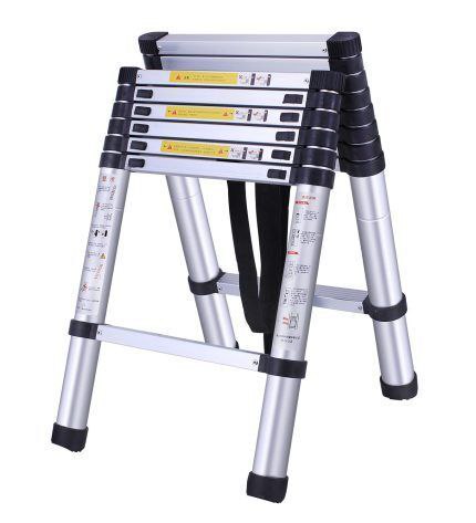 סולם ג ביתי טלסקופי 4/5 שלבים TELESCOPIC Ladders 1.5/1.2m