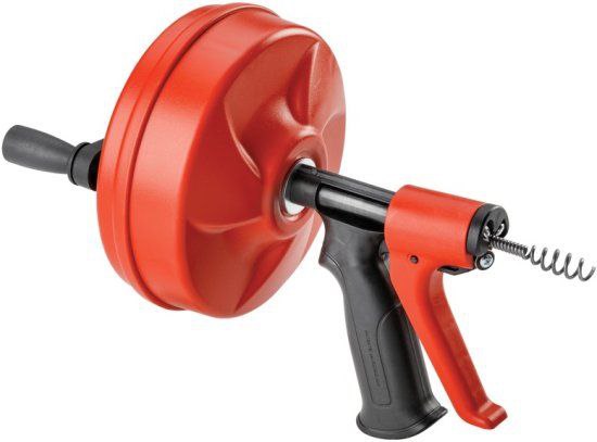 מכשיר ידני לפתיחת סתימות RIDGID Power-Spin