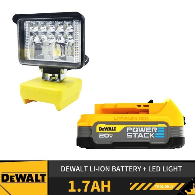 1.7ah powerstack and flashlight