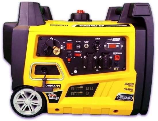 גנרטור 3.5KVA מושתק גז/בנזין ITC (כולל סטרטר) ITC Power