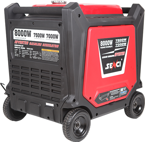 גנרטור בנזין חזק 7500W אינוורטר מושתק 9.5KVA דגם SC8000i-0 מבית SENCI