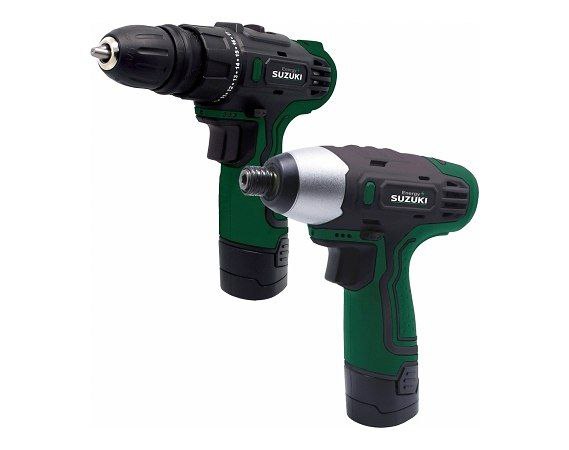 סט מברגות אימפקט + קלאץ' SUZUKI Pro 12V