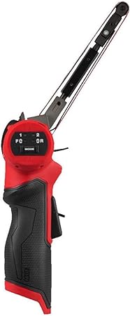 מלטשת סרט נטענת מילווקי פיול Milwaukee M12FBFL13-0 12V 13mm