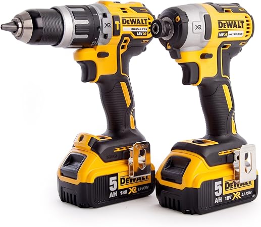 סט מברגות דיוולט מקצועי DeWALT 18V DCK266P2 5.0Ah בארגז TSTAK