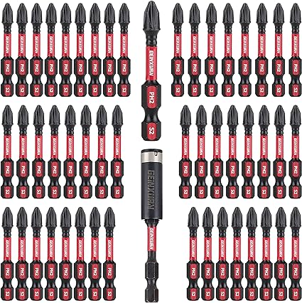 סט 50 ביטים ארוכים לאימפקט מסוג Geinxurn Impact Tough 50Pack PH2