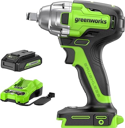 סט מפתח רטיטה גרין וורקס Greenworks 24V