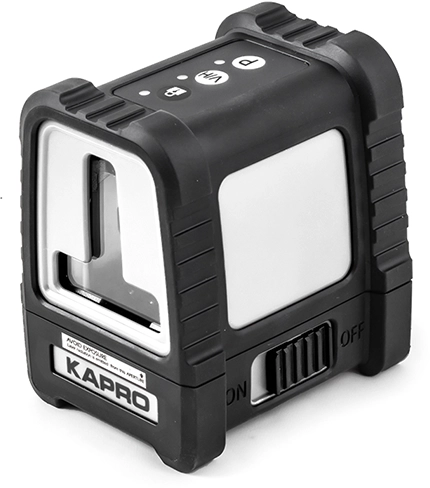 פלס לייזר ירוק מוגן מים Kapro KPR870G IP65 870G VHX Prolaser Shielded Cross Line