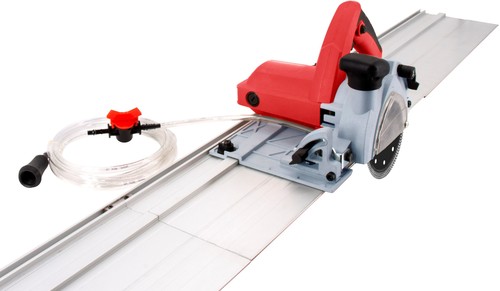 מסור מסילה חשמלי לחיתוך קרמיקה 125 מ"מ כולל מסילה אורך חיתוך 1.5 מטר בתיק נשיאה מהודר מבית שטייר ספרד Stayer SCP125