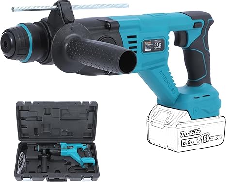 פטישון נייד 28ממ מבית קאטסו תואם סוללות מקיטה Katsu fit-bat 18V 