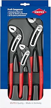 סט 3 גדלים פלייר משאבות קניפקס מקצועיים Knipex Alligator 002009 V3 (7,10,12 in)