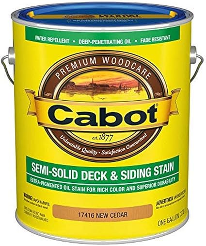 שמן הפרימיום האוסטרלי המשובח CABOT בנפח 1 גאלון לשימון דק עם סילר כלול Cabot new Cedar