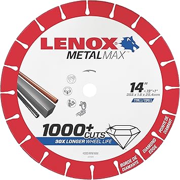 להב יהלום לנוקס למסור וידיה 14 אינץ LENOX Diamond Edge Blade 1972929