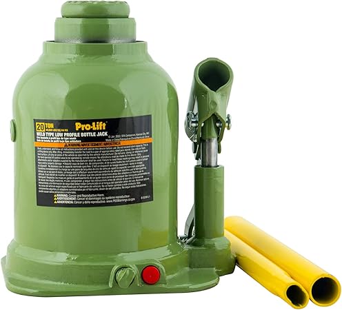 ג'ק בקבוק הידאולי 20 טון Pro-Lift Welded Bottle Jack