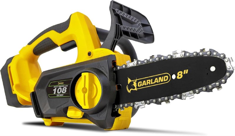 מסור שרשרת יד אחת נטען גרלנד GARLAND BULK KEEPER 20V 108-V23 גוף בלבד