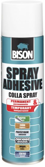 תרסיס דבק 500 מ"ל Bison Adhesive