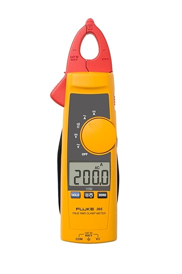מד צבת מתנתקת פלוק מקצועי Fluke 365 True-RMS AC/DC Clamp Meter