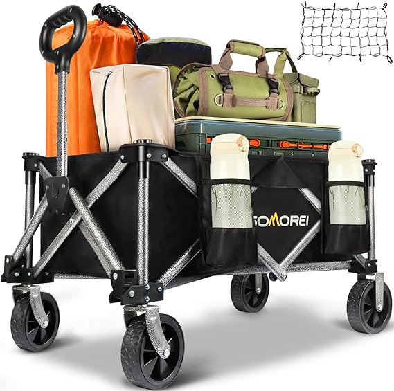 עגלת קמפינג 100 קג מתקפלת לשטח וים Somorei