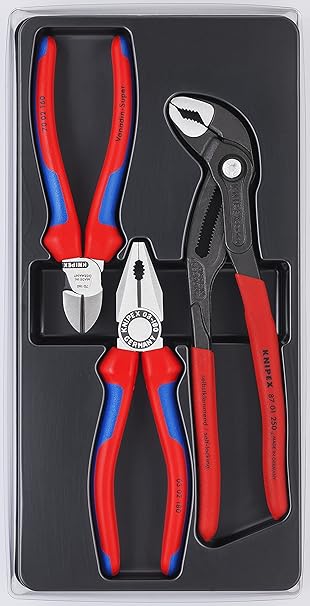 סט 3 פלאיירים קניפקס משובח KNIPEX Tools 002009V01