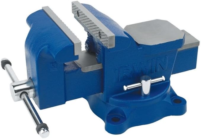 מלחציים אירווין רקורד 150 ממ IRWIN Bench Vise, Heavy-Duty, 6-Inch (226306ZR)