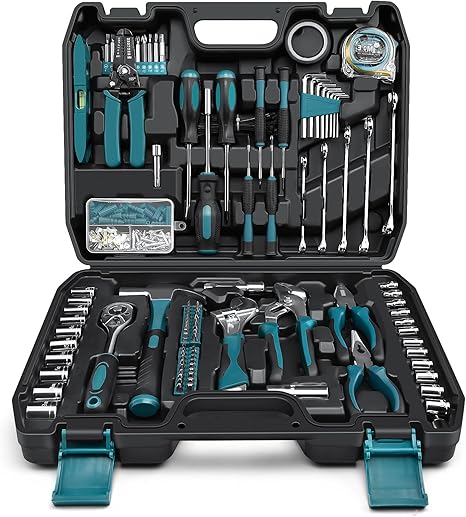 סט כלים ביתי כללי מאובזר במיוחד 281 חלקים Sundpey Home Tool Kit
