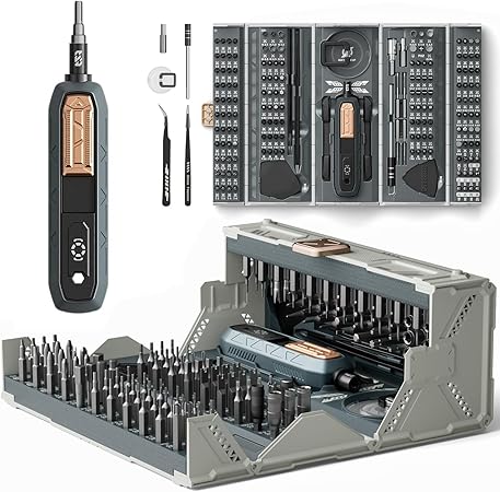 סט מברג שענים/אלקטרוניקה פרסישן מגנטי 180 ב-1